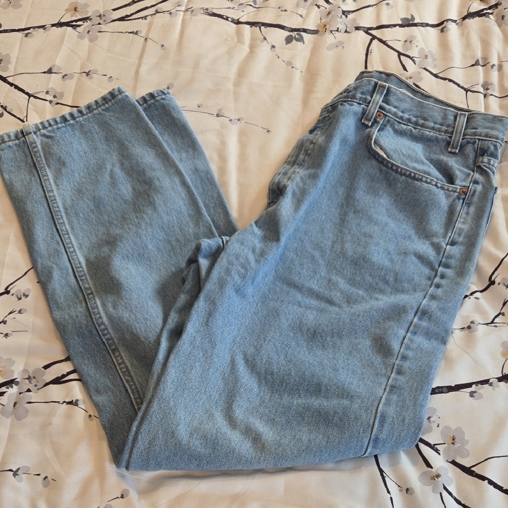 Levi's Men's Straight Jeans - Light Blue